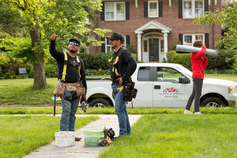 Slide of Alpha and Omega Roofing