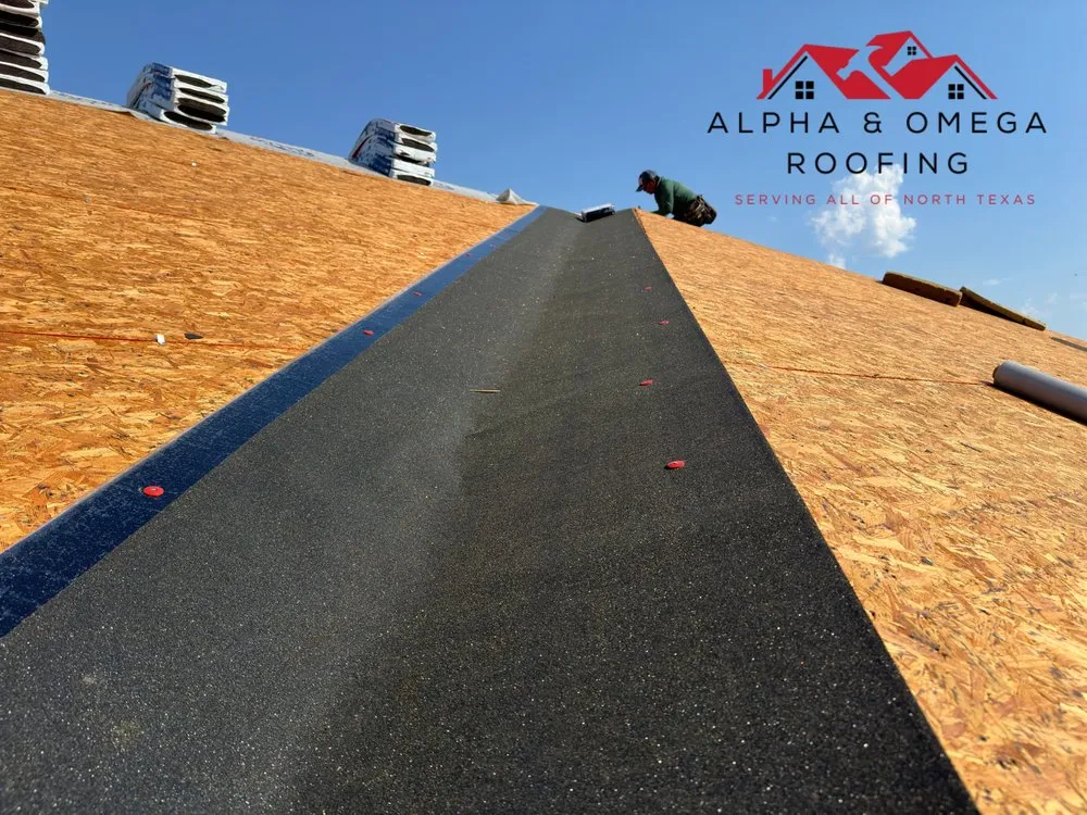 Slide of Alpha and Omega Roofing