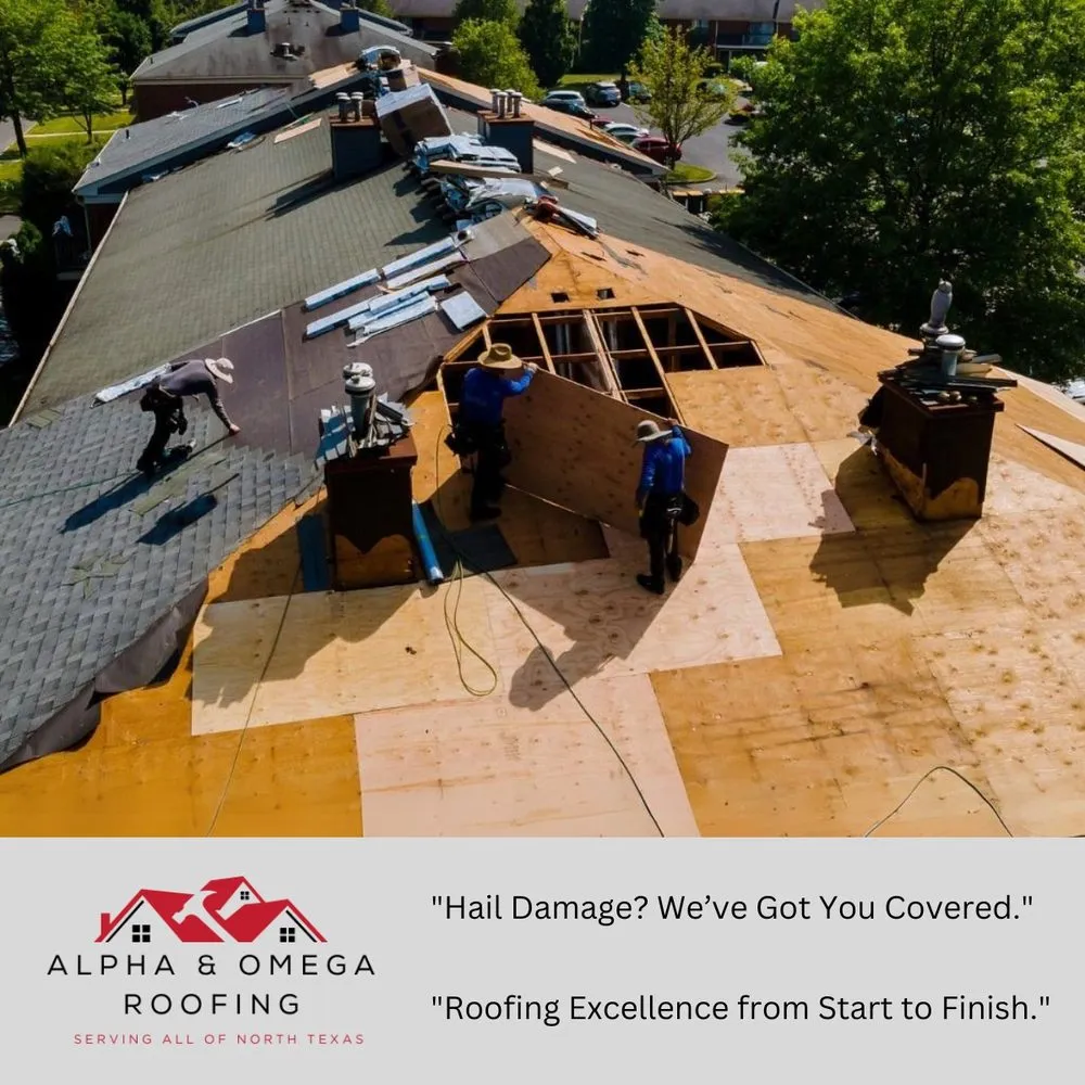 Slide of Alpha and Omega Roofing