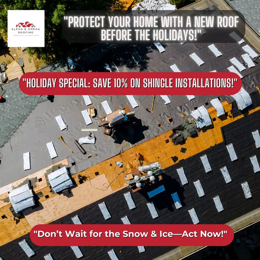 Slide of Alpha and Omega Roofing