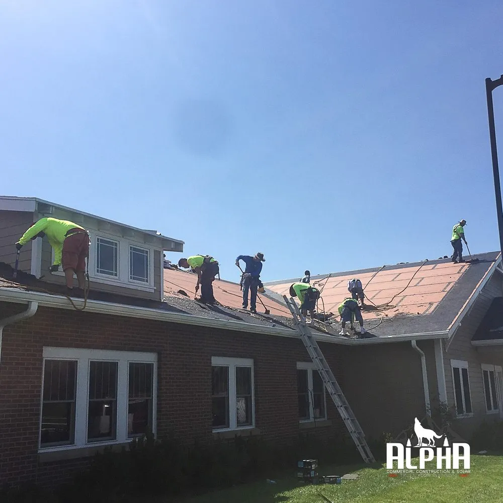 Slide of Alpha Commercial Construction & Solar