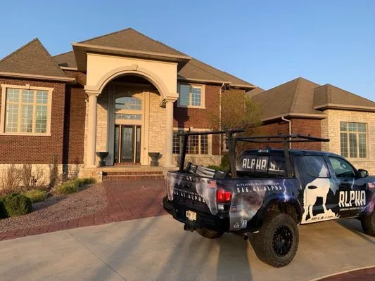 Alpha Commercial Construction & Solar Logo