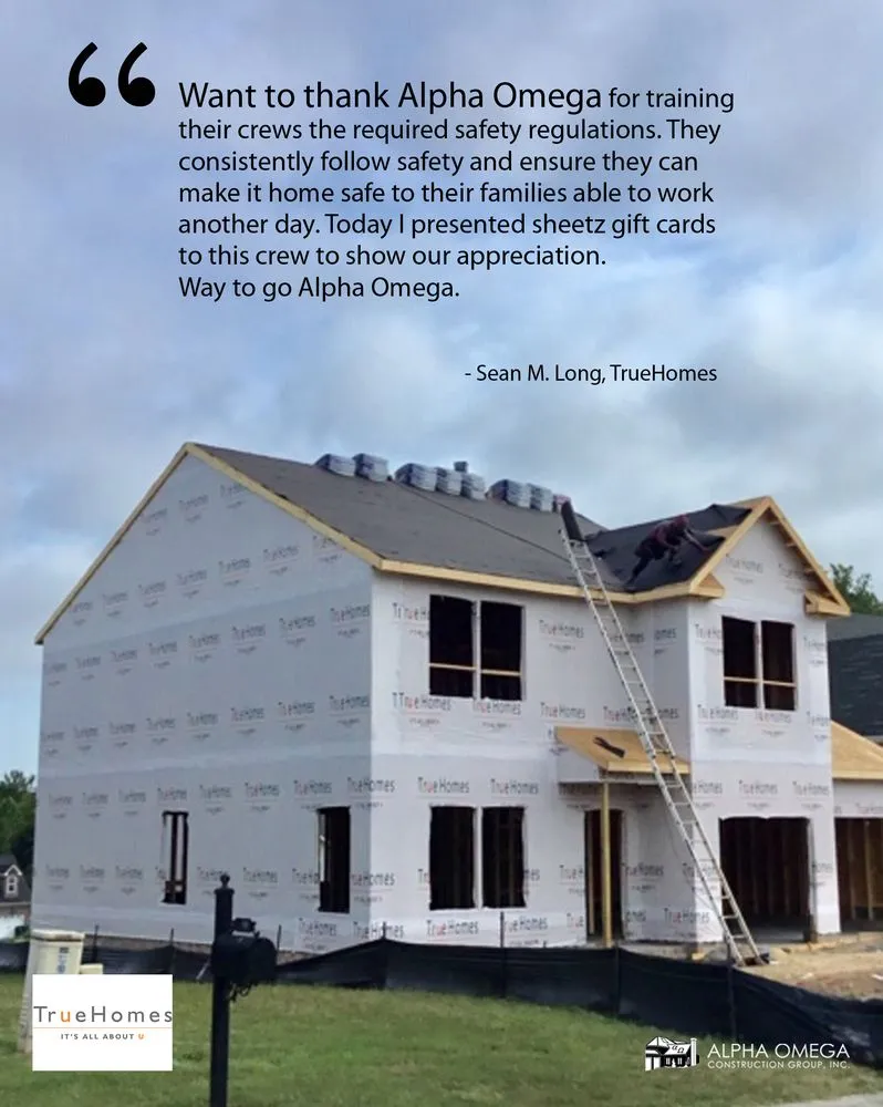 Slide of Alpha Omega Construction Group