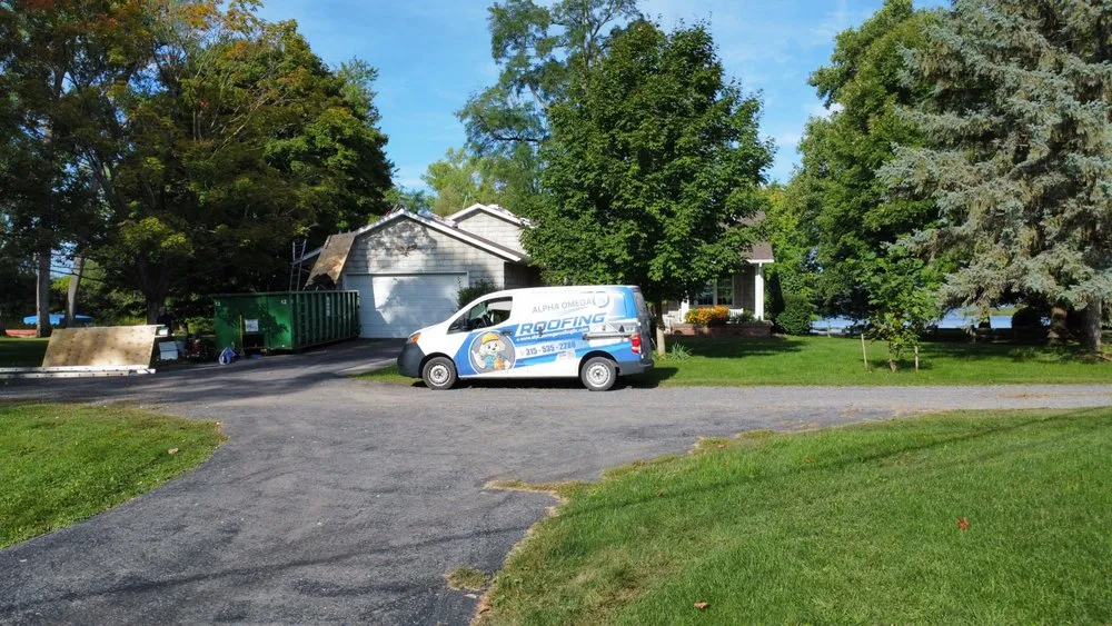 Slide of Alpha Omega Roofing