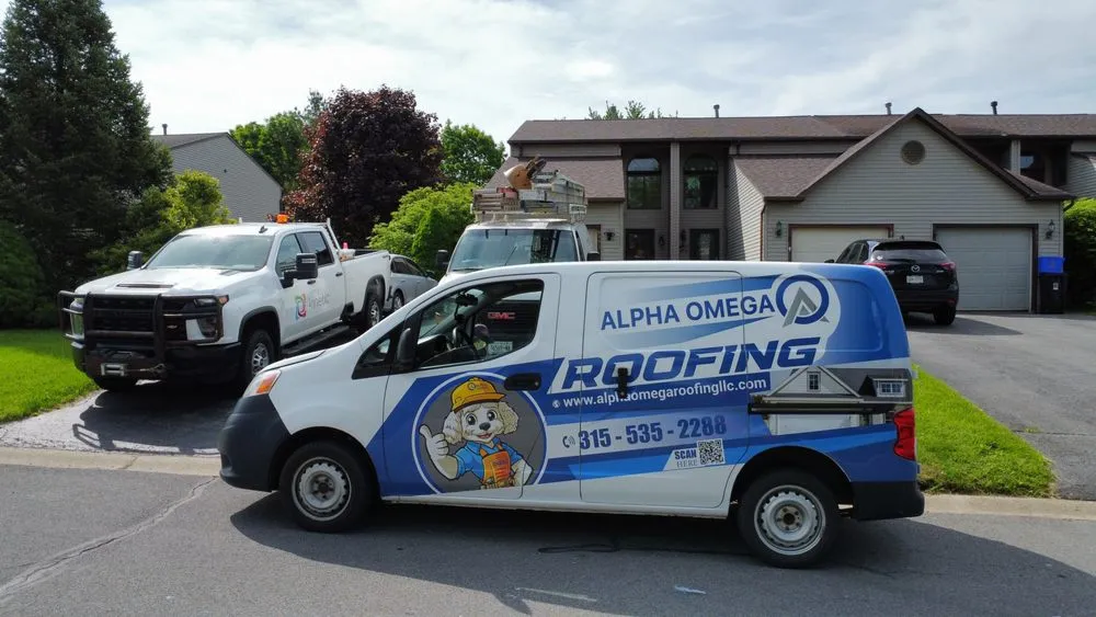 Slide of Alpha Omega Roofing