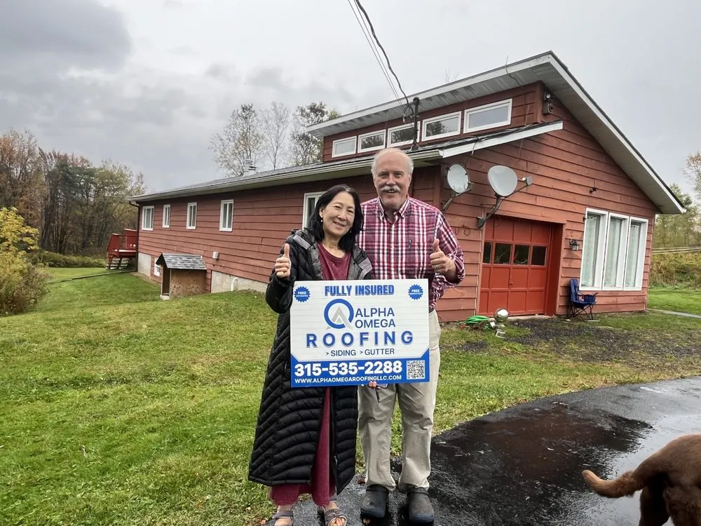 Slide of Alpha Omega Roofing