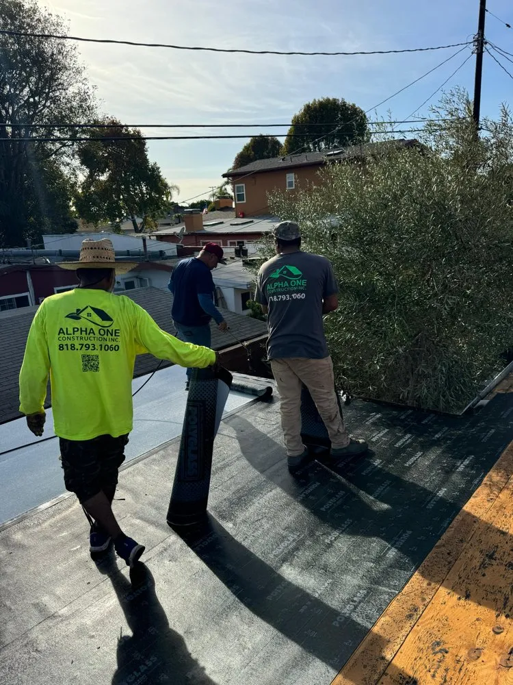 Slide of Alpha One Construction Inc.