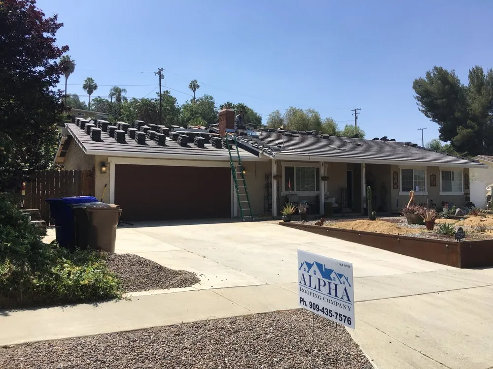 Slide of Alpha Roofing Company