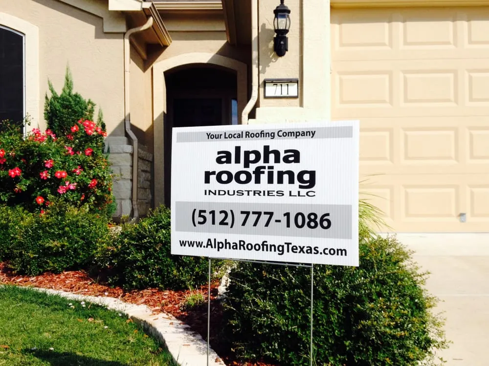 Slide of Alpha Roofing Industries