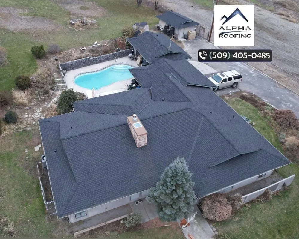 Slide of Alpha Roofing Restoration