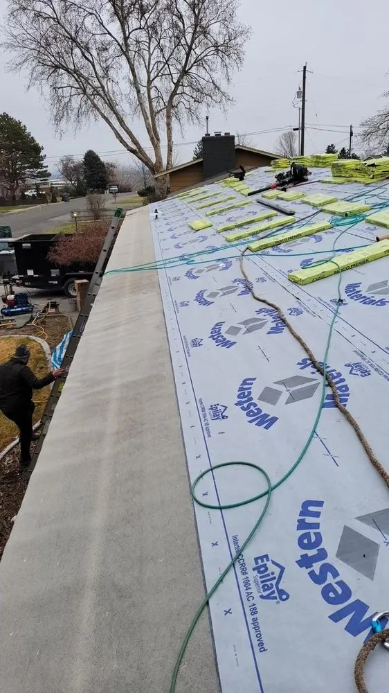 Slide of Alpha Roofing Restoration