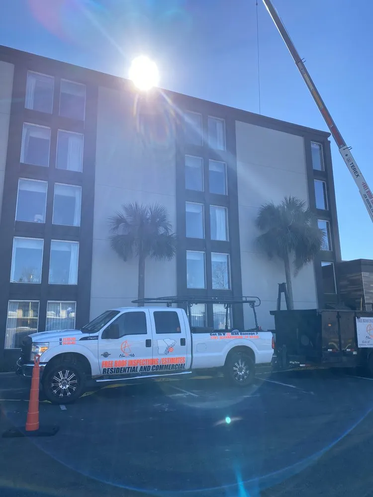 Slide of Alpha Roofing Services