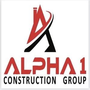 Alpha1 Construction Logo