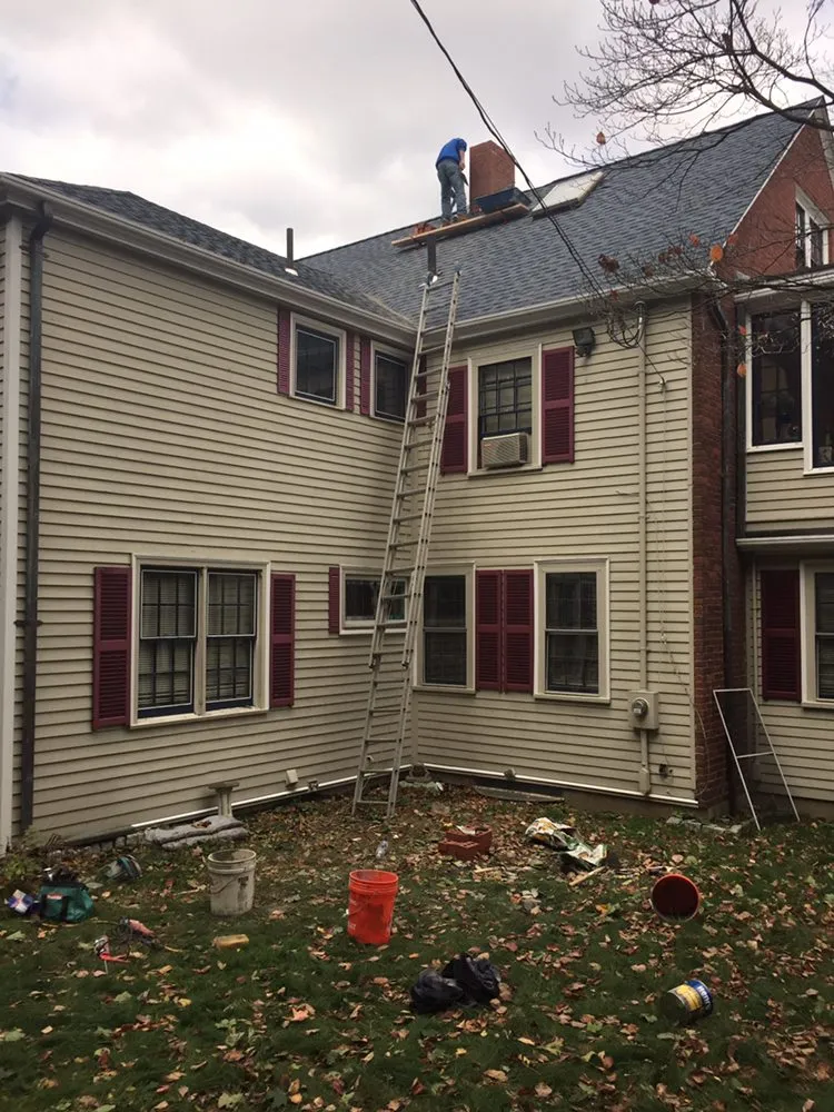 Licensed shingle roofing service for homes across West Newton, MA - Alpine masonry & home improvements