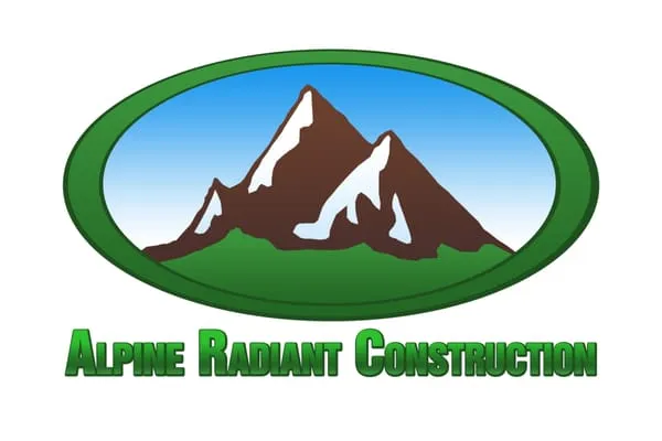 Alpine Radiant Construction Logo