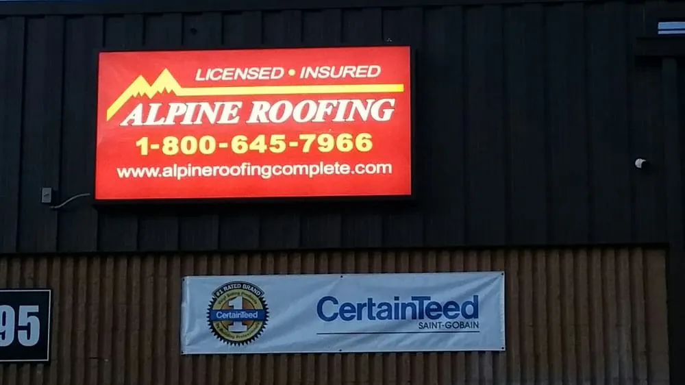 Slide of Alpine Roofing Complete