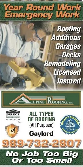 Slide of Alpine Roofing