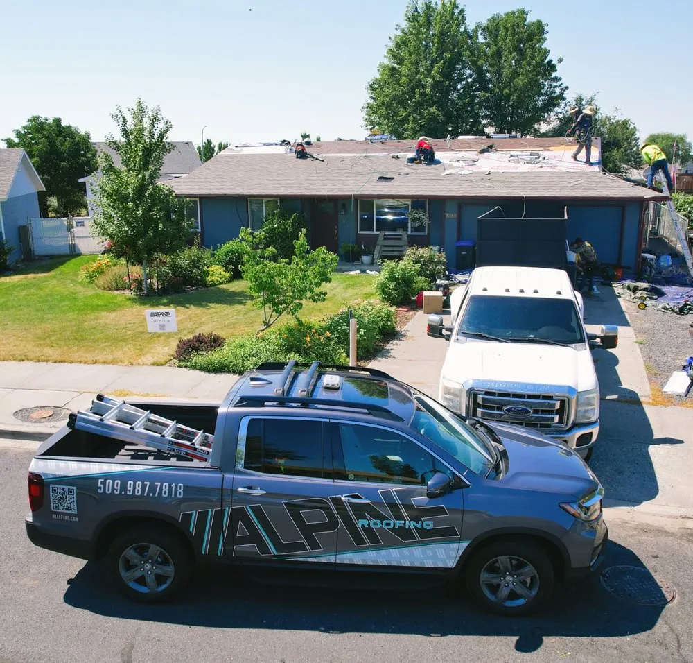 Slide of Alpine Roofing Spokane