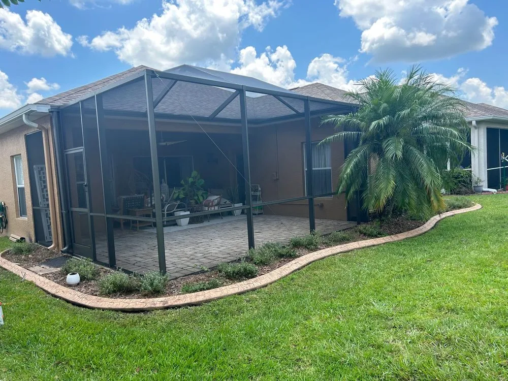 Slide of Aluminum and Screen Y&J