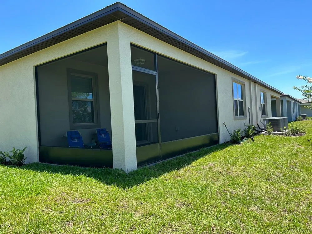 Slide of Aluminum and Screen Y&J