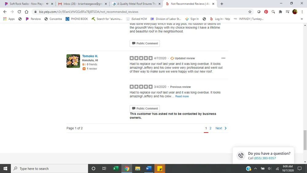 Slide of Aluminum Shake Roofing