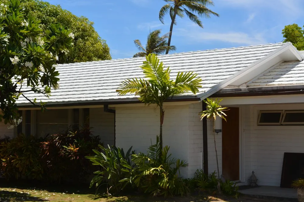 Slide of Aluminum Shake Roofing