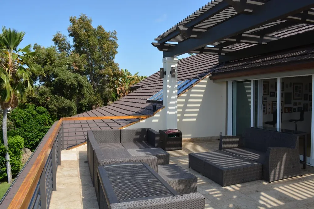 Slide of Aluminum Shake Roofing