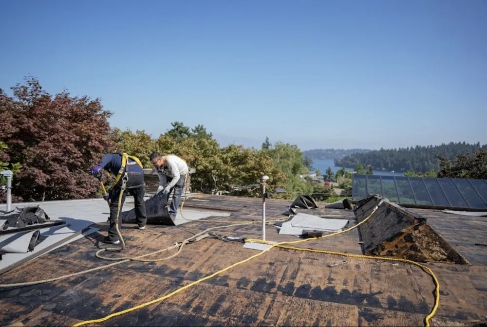 Trusted metal roofing installation experts serving Newton Centre, MA - Alutec Masonry