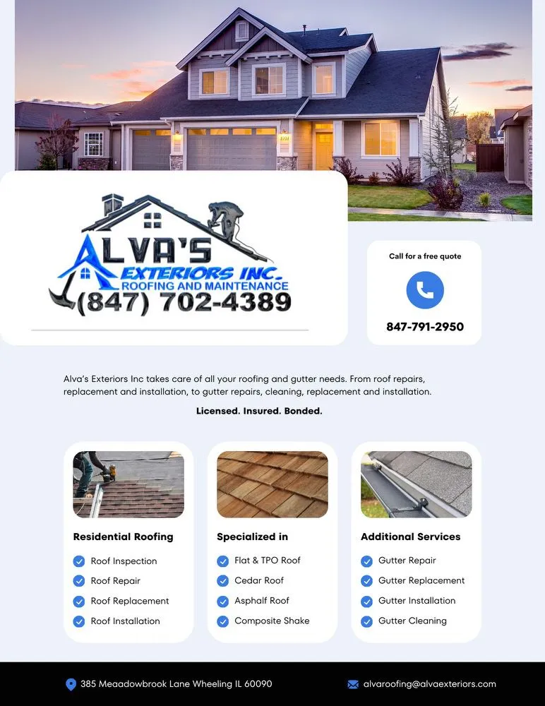 Slide of Alva Exteriors