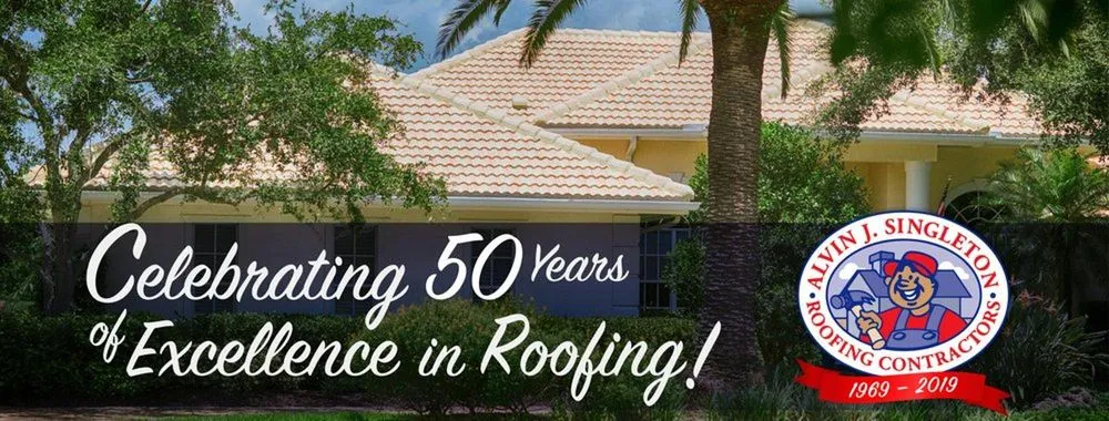 Slide of Alvin J. Singleton Roofing