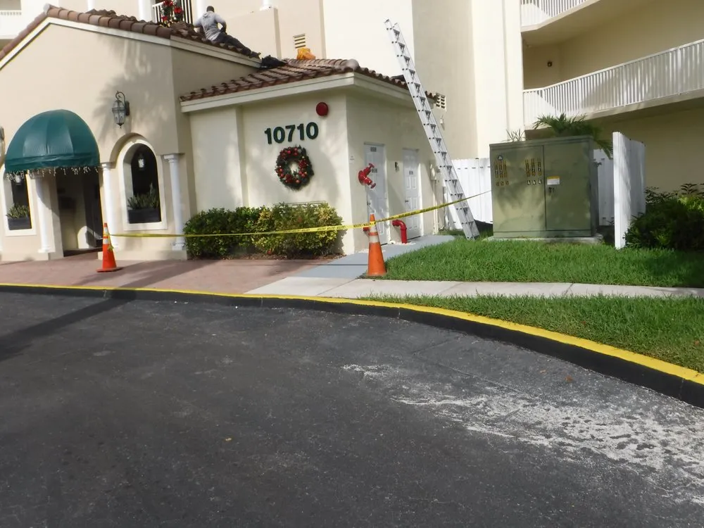 Slide of AM Best Roofing