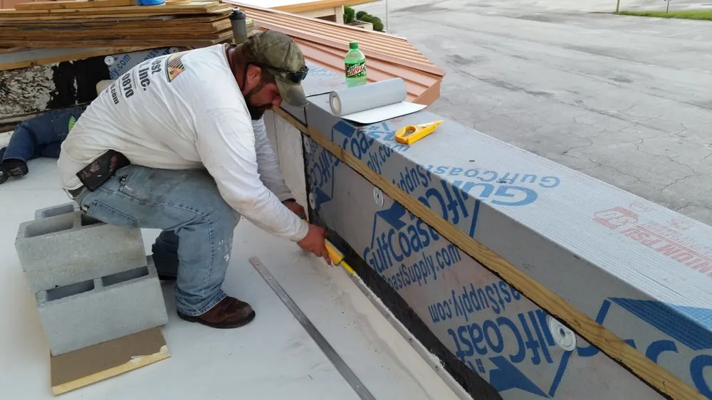 Slide of AM Best Roofing