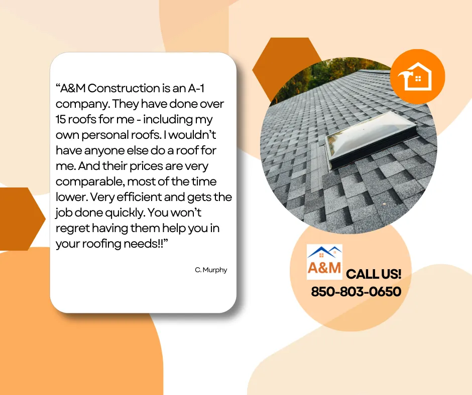 Slide of A&M Construction