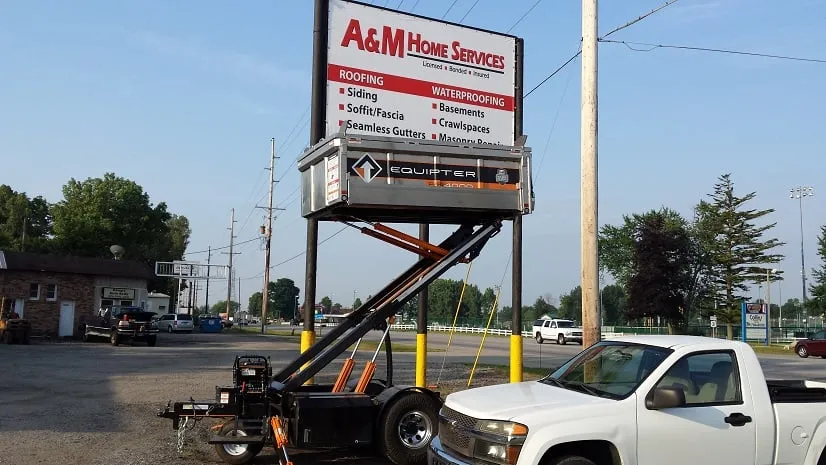 Slide of A&M Home Services