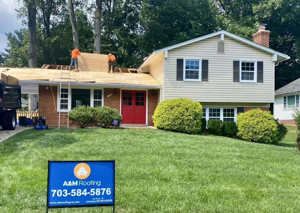 Slide of A&M Roofing