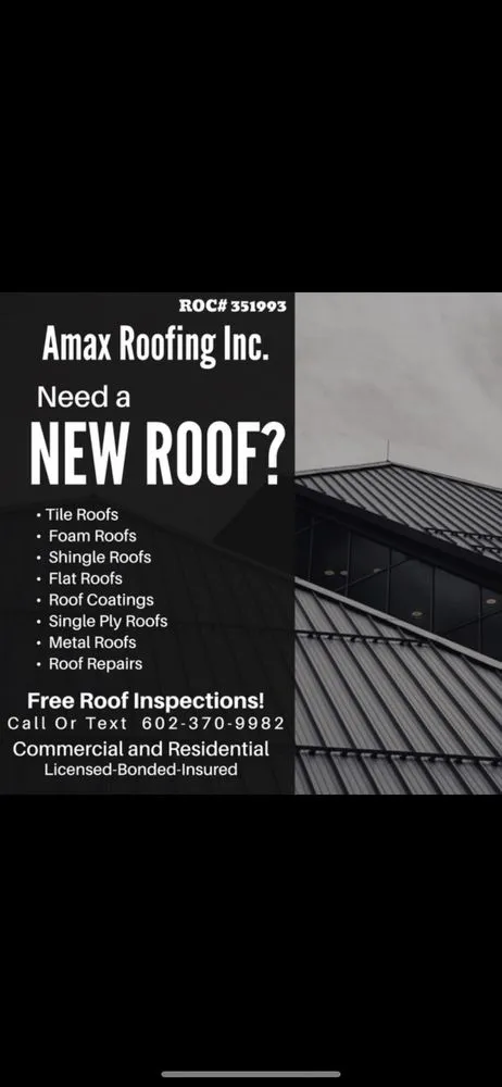 Slide of Amax Roofing