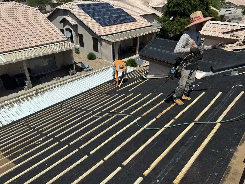 Slide of Amax Roofing