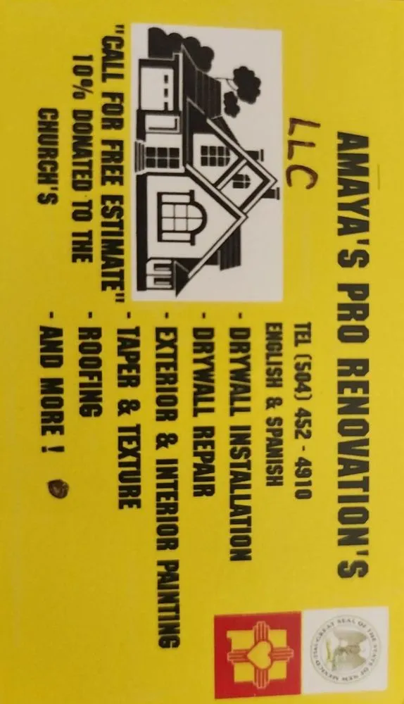 Slide of Amayas Pro Renovation