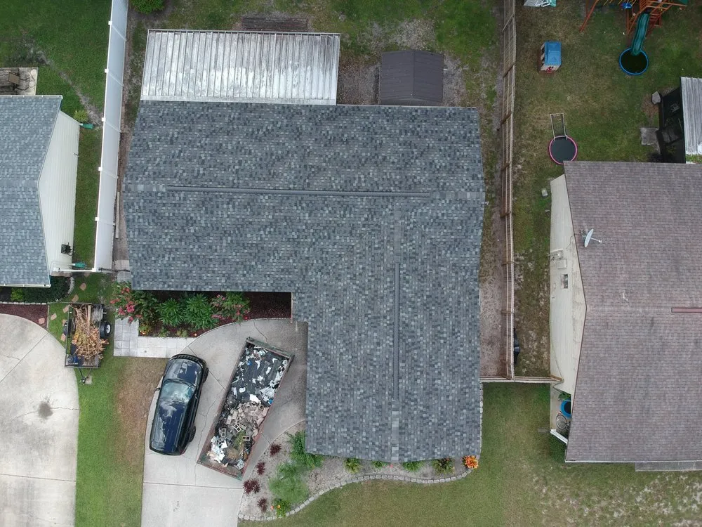 Slide of Amazon Roofing