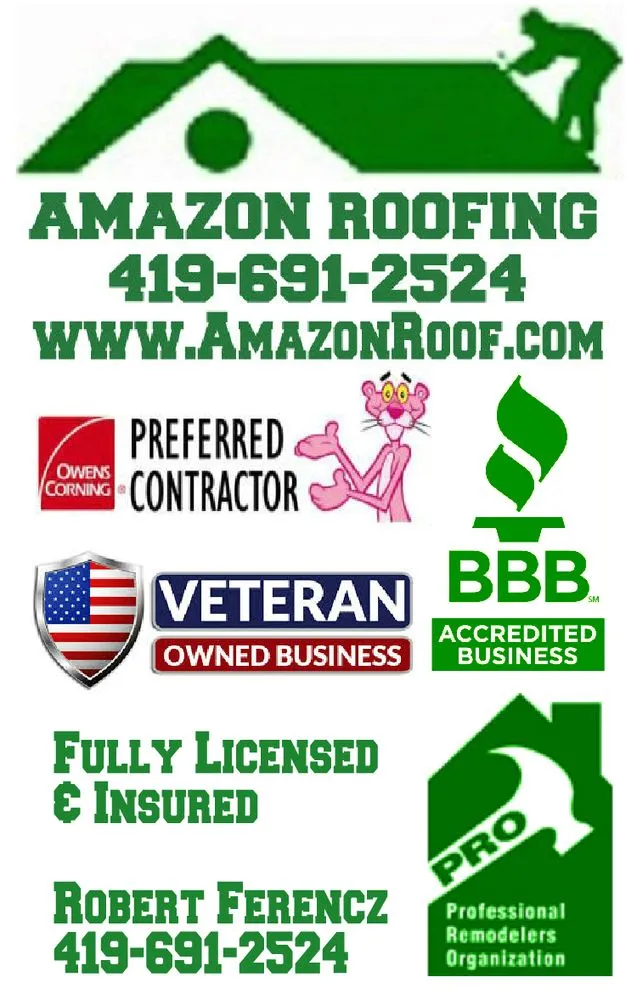 Slide of Amazon Roofing