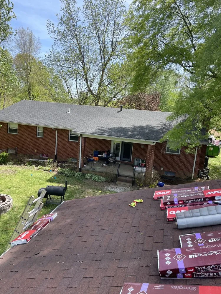 Professional flat roof repair same-day service in Sedalia, KY by Ambient Roofing Co