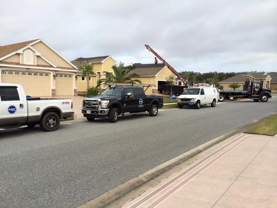 Slide of AMC Roofing