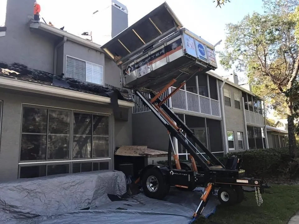 Slide of AMC Roofing