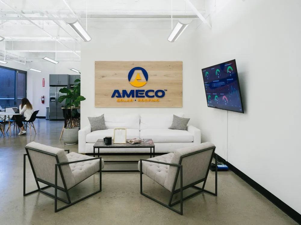 Slide of Ameco Solar and Roofing