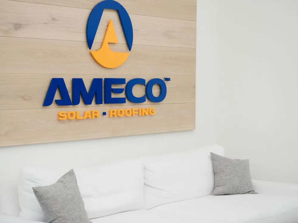 Slide of Ameco Solar and Roofing