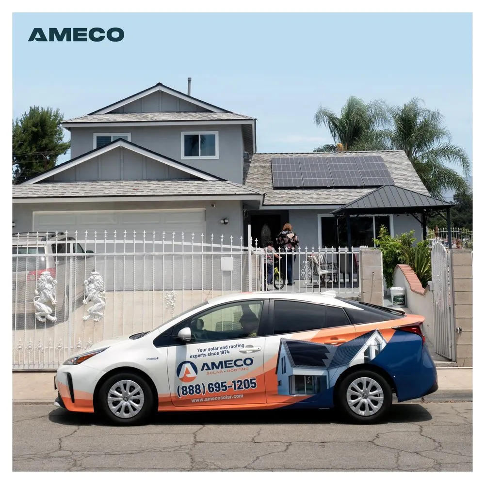 Slide of Ameco Solar and Roofing