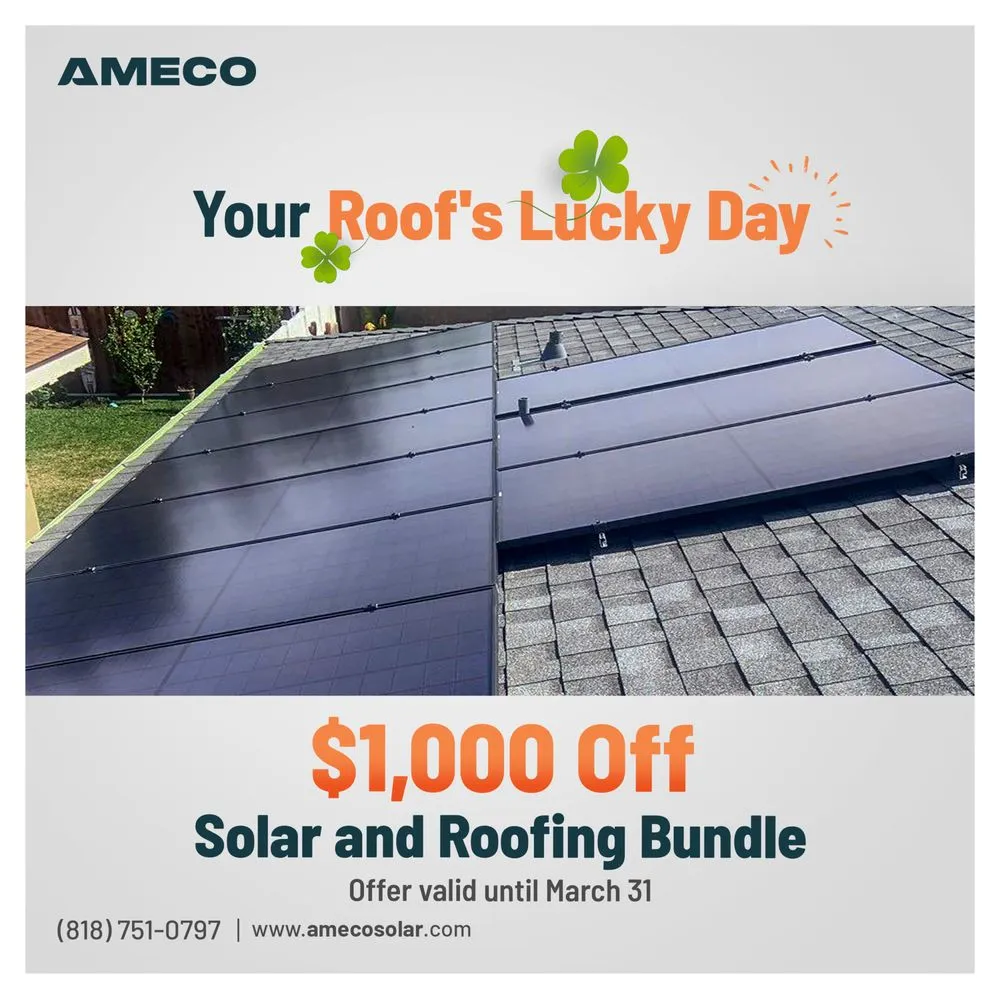 Slide of Ameco Solar and Roofing