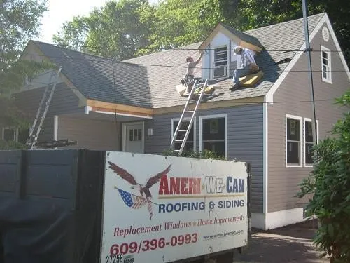 Expert roof leak repair for residential properties in Ewing Township, NJ by Ameri-We-Can Roofing & Siding