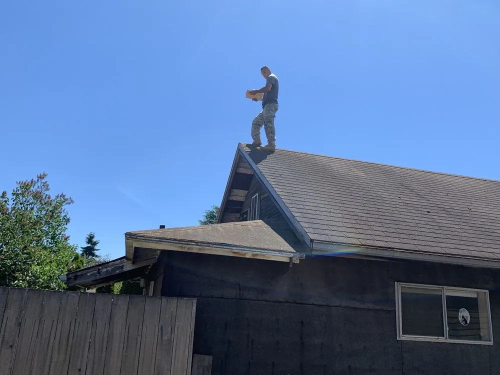 Slide of America Veterans Roofing