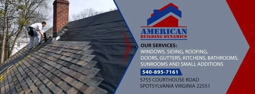 Reliable residential roofing service experts serving Spotsylvania, VA - American Building Dynamics